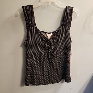 🍉Candie's Monochrome Geometric Tank Top